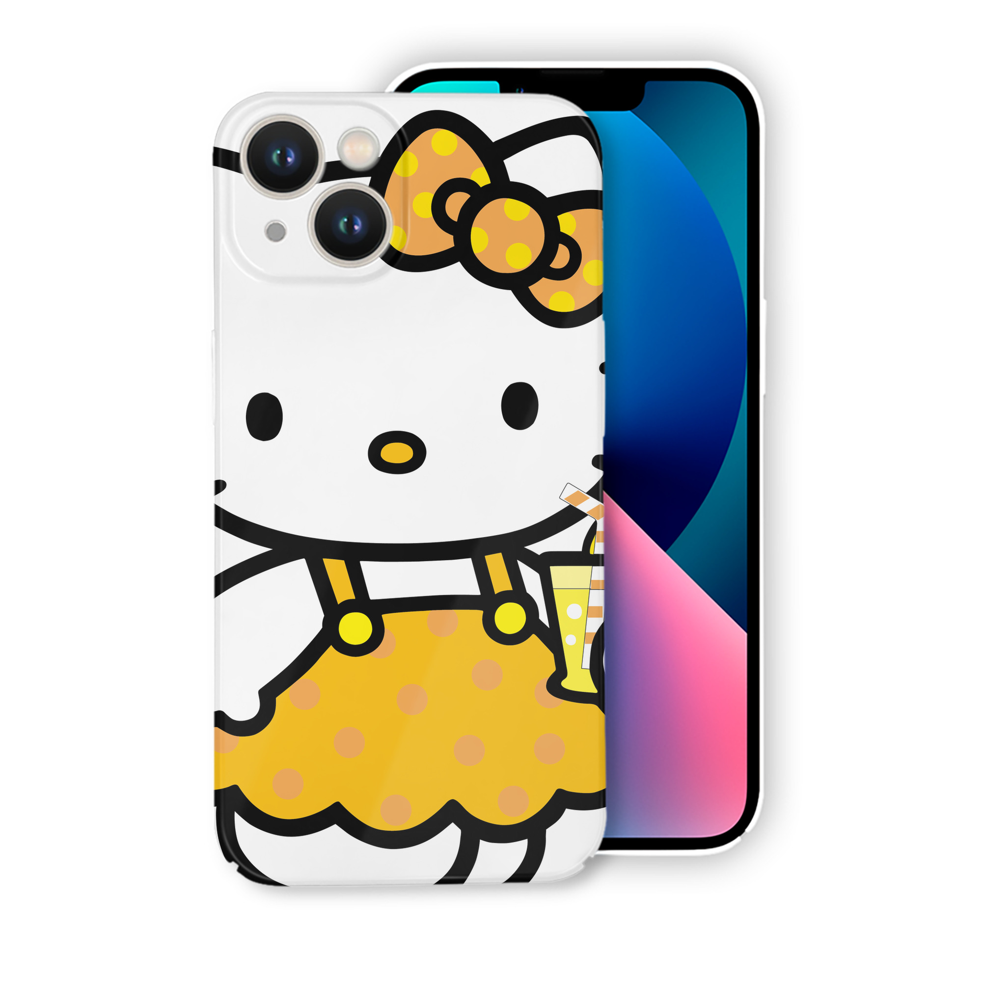 （画像用） Hello Kitty ハローキティ 【iPhone 14シリーズ対応】ハードケース